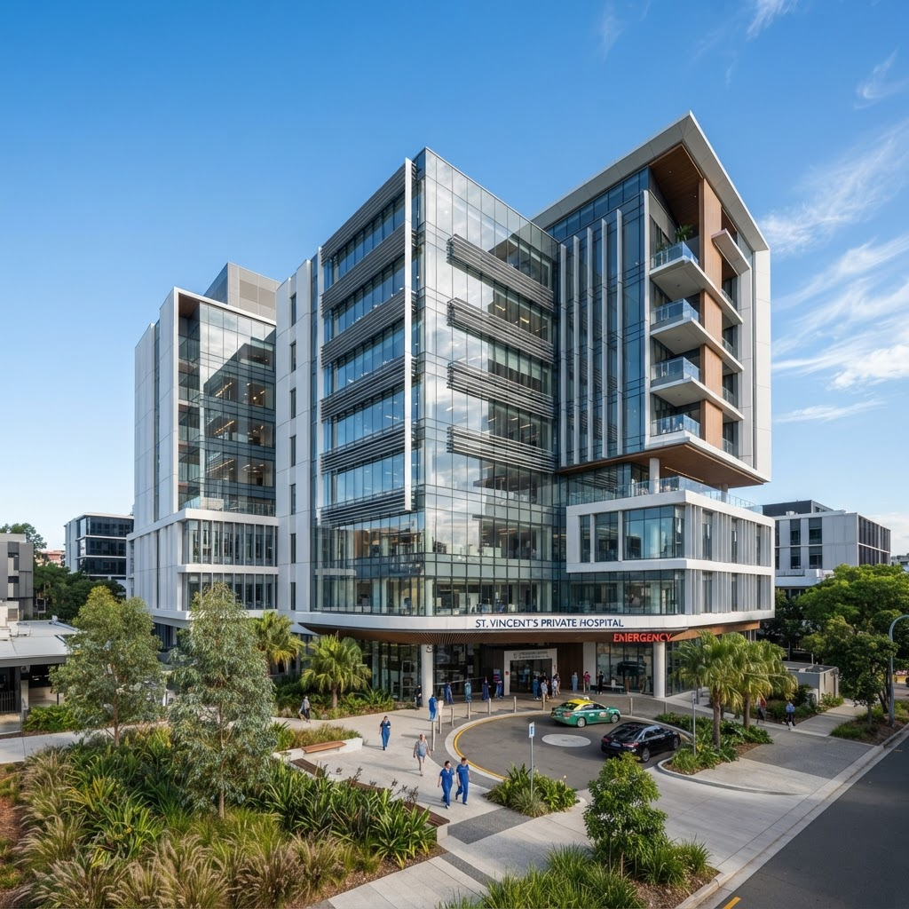 Modern Australian hospital